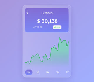 Live data overview of the Rook Wertode crypto trading platform